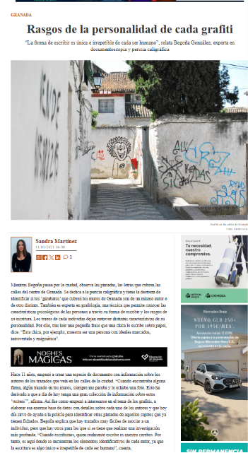 Rasgos de la personalidad de cada grafiti